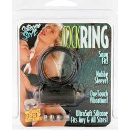 Vibro prsten Cock Ring Black