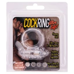 Vibro prsten Cock Ring White