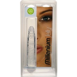 Silikonski dildo Millenium White S