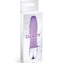 Mini vibrator Glamy Finger Lila