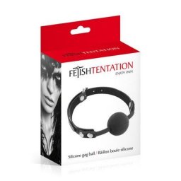 Silikonska kugla za usta crna Silicon Black Ball Gag