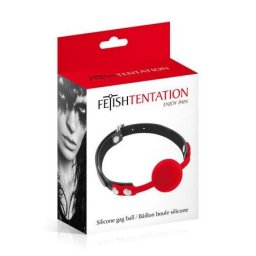 Silikonska kugla za usta crvena Silicon Red Ball Gag