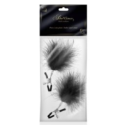 Štipaljka za bradavice crne Nipple Clamps Black