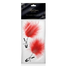 Štipaljka za bradavice crvene Nipple Clamps Red