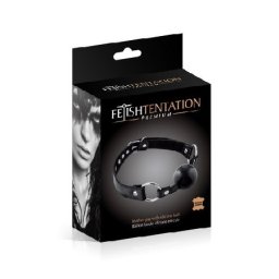 Kožni povez sa silikonskom kuglom Tentation Black