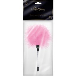 Mini golicaljka pink Feather Tickler Pink