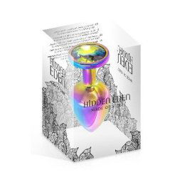 Aluminium analni plug Rainbow veličine S