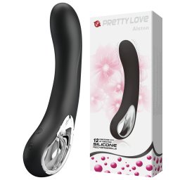 Silikonski vibrator Alston Black