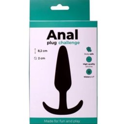 Silikonski analni plug 8.2 cm Silicone Anal Plug