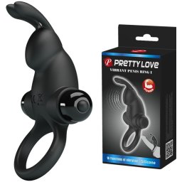 Vibro prsten za penis Zeka Crni