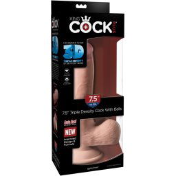 Ultra realistični dildo 3D King Cock 19 cm