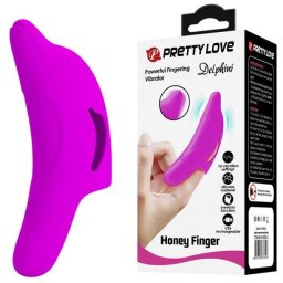 Finger - naprstak sa vibracijom Delfin Pink