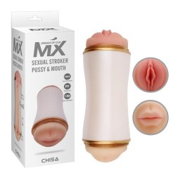 Dupli masturbator Vagina/Oral MX Sexual Stroker