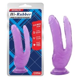 Dildo za duplu penetraciju Hi-Ruber
