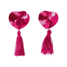 Kićanke za grudi Srce Pink