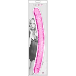 Dupli dildo Crystal Pink 44 cm