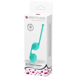 Vaginalne Kegel kuglice od silikona Tghten Up III Green