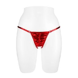 Crvene micro tange sa otvorom Angela