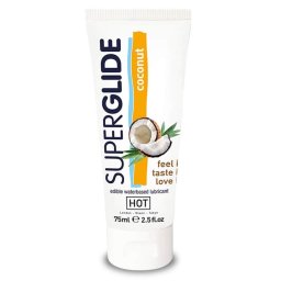 Jestivi lubrikant Superglide Kokos 75 ml