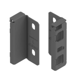 MerivoBox Držač zadnje stranice od drveta M108mm Svileno Bela Mat - ZB4M000S ( 421-135 )
