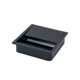 Rozetna za kablove 1626 85x85 H=20, Black ( 608-010 )