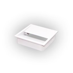 Rozetna za kablove 1626 85x85 H=20, White ( 608-013 )