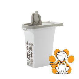 Moderna Trendy Story Medium Pet Wisdom Warm Grey 10l, Kanta Za Čuvanje Hrane