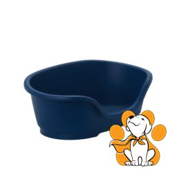 Moderna Domus Small Blue Berry 50cm, Plastična Ležaljka Za Pse i Mačke