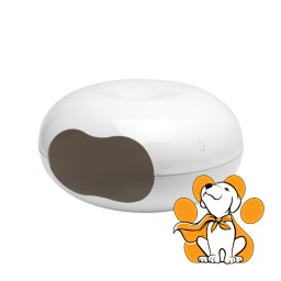 Moderna Doonut 48x48x26cm, Ležaljka Za Pse i Mačke, Bela