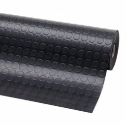 Guma u rolni SBR reljefna KRUŽIĆI - 4 mm x 1500 mm