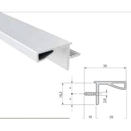 Sistem Gola za viseće elemente 4.2m 80G29AL54 - Bela Mat 54 ( 563-121 )