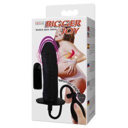 Naduvavajući analni vibrator Bigger Joy