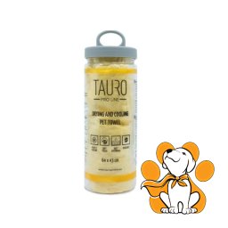 Tauro Pro Line Drying & Cooling Pet Towel Yellow 64x43cm, Peškir Za Ljubimce