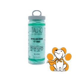 Tauro Pro Line Drying & Cooling Pet Towel Green 64x43cm, Peškir Za Ljubimce, Zel