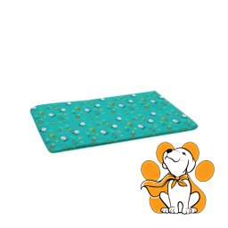 Misoko Pad Reusable Mint Rockets 122x122cm, Neklizajuća Prostirka Za Štence