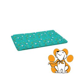 Misoko Pad Reusable Mint Rockets 80x140cm, Višekratne Prostirke Za Štence, 2 kom