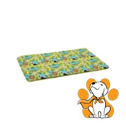 Misoko Pad Reusable Yellow Jungle 80x140cm, Vodootporna Prostirka Za Štence