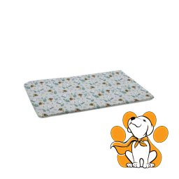 Misoko Pad Reusable Blue Bees 70x80cm, Prostirke Za Štence, 2 kom