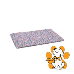 Misoko Pad Reusable Pink Seahors 70x80cm, Višekratne Prostirke Za Štence, 2 kom