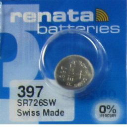 RENATA SWITZERLAND 1.55V 397/SR726SW SREBRO OKSID/DUGME BATERIJA SAT