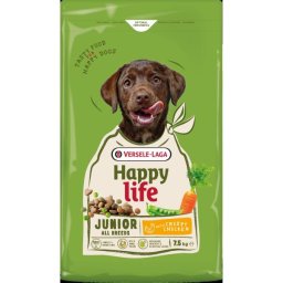 Happy Life hrana za pse Junior Chicken 7.5kg