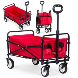 Sklopiva kolica za plažu 48X90cm Red, MultiGarden