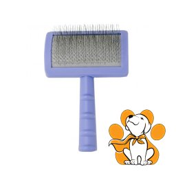 Tauro Pro Line Brush Plastic Purple, Tanka Plastična Četka za Pse i Mačke
