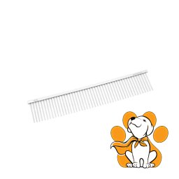 Tauro Pro Line Metalic Comb Sparse Teeth L 24,5cm, Češalj Sa Razređenim Zupcima