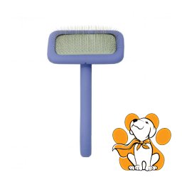 Tauro Pro Line Brush Rectangular Purple S, Profesionalna Drvena Četka,Ljubičasta