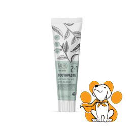 Tauro Toothpaste White Clay&Zeolit With Green Tea 100ml, Antibakterijska Pasta