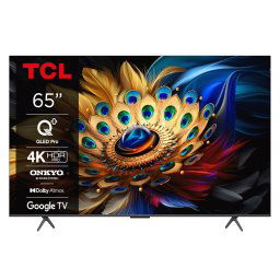 Televizor TCL 65C655/QLED/65"/4K HDR PRO/Google TV/crna