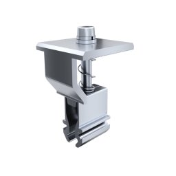 Konstrukcije za SE ANTAI za trapezni lim, mini rail, 400mm, set za 6 panela, univerzalne klampe
