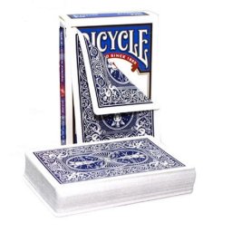 Bicycle Karte Double Back Blue/Blue ( 1019708 )