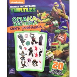 TMNT - Opaka zelena knjiga zanimacija ( N10006 )